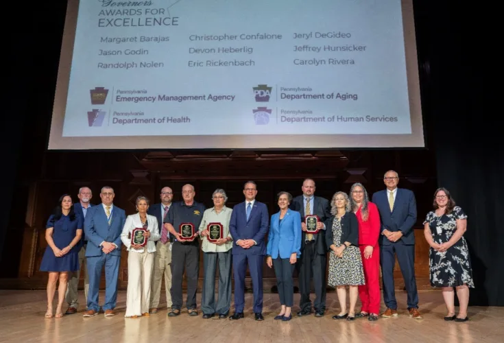 Governor’s award notes rapid response to explosion